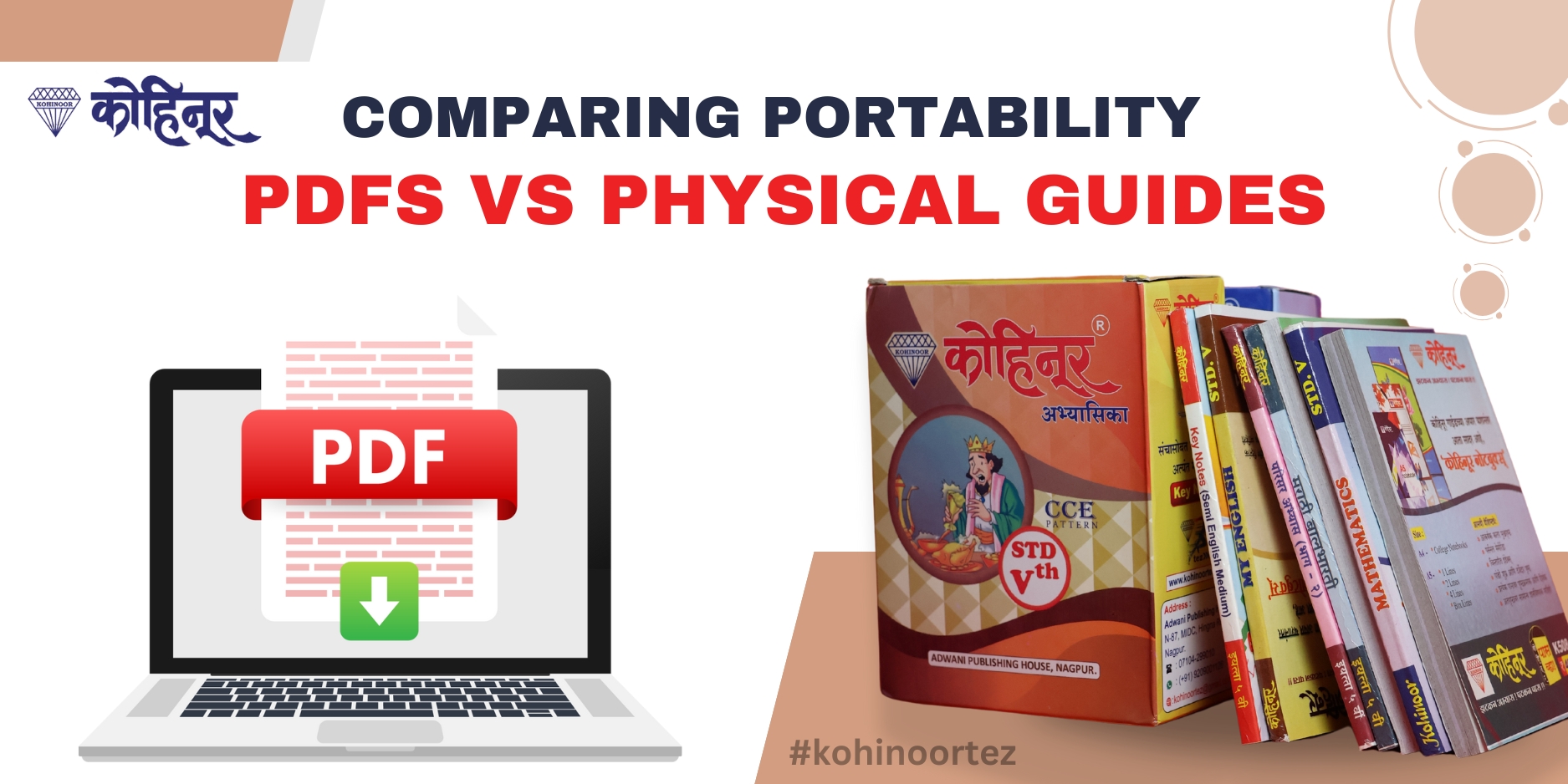 Comparing Portability: PDFs vs Physical Guides